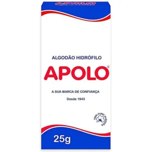 ALGODÃO HIDRÓFILO 25G - APOLO