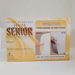 CALÇA PLÁSTICA STANDFORD COM BOTÃO M 44/46 - MIMOSA