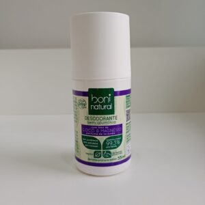 DESODORANTE ROLL-ON SEM ALUMÍNIO ( ÓLEO DE COCO E MAGNÉSIO)  - PERFUME LAVANDA 55ml - BONI NATURAL