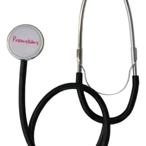 ESTETOSCOPIO DUPLO PREMIUM PRETO - ACCUMED