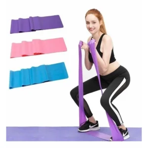 FAIXA ELÁSTICA FITNESS 150CM X 35CM ROSA  - CONVOY SPORT