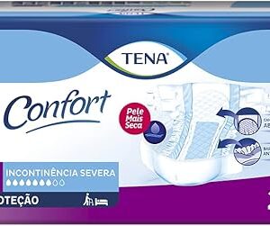 FRALDA GERIÁTRICA DESCARTÁVEL CONFORT  XG 18 UNIDADES - TENA