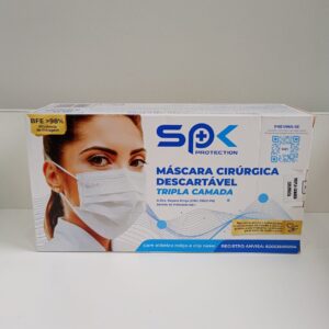 MASCARA CIRÚRGICA DESCARTÁVEL TRIPLA CAMADA - SP PROTECTION