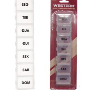 PORTA COMPRIMIDO SEMANAL  PCO-09 - WESTERN PCO-09