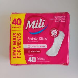 PROTETOR DIÁRIO  40 UNIDADES  (1249) - MILI