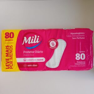 PROTETOR DIÁRIO 80 UNIDADES  (1373) - MILI