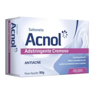 SABONETE ACNOL CREMOSO 90G - ARTE NATIVA