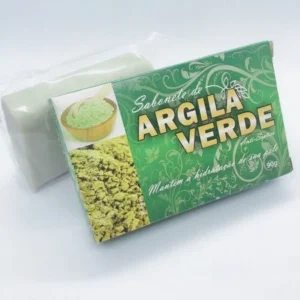 SABONETE DE ARGILA VERDE 90G - BIONATURE