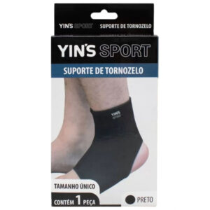 SUPORTE DE TORNOZELO TAM U PRETO - YINS SPORT