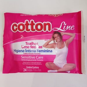 TOALHAS UMEDECIDAS FEMININA COTTON LINE