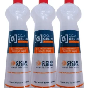 ÁLCOOL GEL 70% 500G/581ML - CICLO FARMA