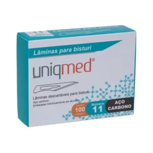 LAMINA BISTURI N. 11  UINIDADE -  UNIQMED
