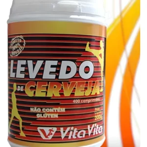 LEVEDO DE CERVEJA 400 CAPS - VITA VITA