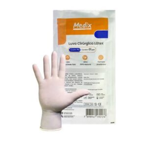 LUVA CIRURGICA ESTERIL  N° 6,5 - MEDIX