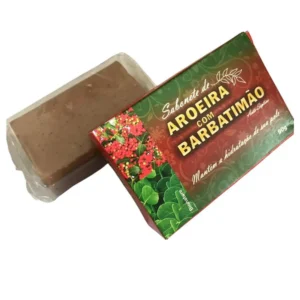 SABONETE DE AROEIRA COM  BARBATIMÃO 90G - BIONATURE