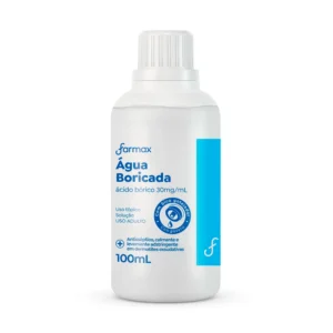 AGUA BORICADA 100ML - FARMAX
