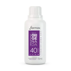 ÁGUA OXIGENADA CREMOSA 40 VOLS. 70ML - FARMAX