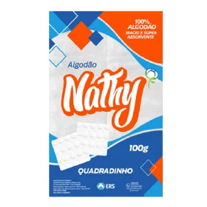 ALGODÃO QUADRADINHO 100G - NATHY
