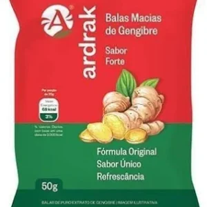 BALAS DE GENGIBRE FORTE 50G - ARDRAK