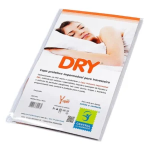 CAPA PROTETORA IMPERMEÁVEL  TRAVESSEIRO 50 X 70CM PVC - DRY