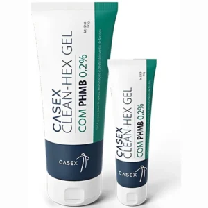 CLEAN - HEX GEL PARA LIMPEZA E HIDRATAÇÃO PHMB 0,2% - CASEX