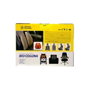 ENCOSTO ORTOPÉDICO  BIO COLUNA  PRETO (AC010) - ORTHO PAUHER