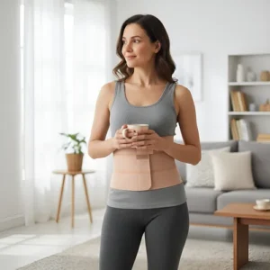 FAIXA ELÁSTICA ABDOMINAL 2 PAINÉIS (15CM X 110CM) GG - ORTOGRAN