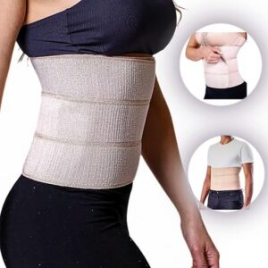 FAIXA ELÁSTICA ABDOMINAL 3 PAINÉIS (22CM X 90CM) M - ORTOGRAN