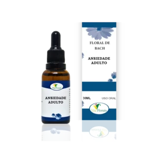 FLORAL DE BACH 30ML  ANSIEDADE ADULTO - VITA FLORAIS