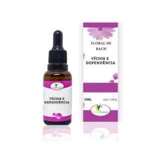 FLORAL DE BACH 30ML  VICÍOS E DEPENDÊNCIA - VITA FLORAIS