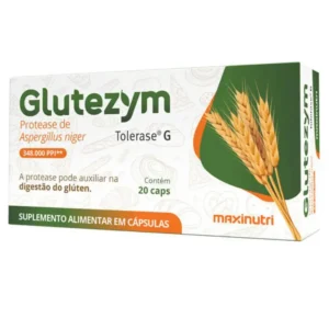 GLUTEZYM (PROTEASE DE ASPERGILLUS NIGER) 20 CÁPSULAS - MAXNUTRI