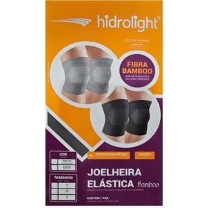 JOELHEIRA ELASTICA BAMBOO CINZA M (EL08_2) - HIDROLIGHT