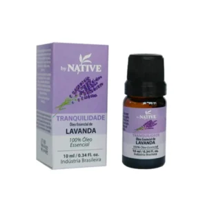 ÓLEO ESSENCIAL DE LAVANDA 10ML (TRANQUILIDADE) - NATIVE