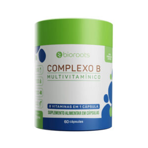 VITAMINAS COMPLEXO B 60 CÁPSULAS  - BIOROOTS