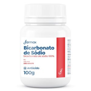 BICARBONATO DE SÓDIO 100G  - FARMAX