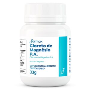 CLORETO MAGNÉSIO (P.A) 33G - FARMAX