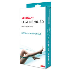MEIA 3/4 LEGLINE   20-30 MMHG (pé aberto)  OLINDA M  VENOSAN