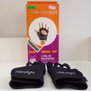 LUVA NEOPRENE PRETO M (H25) - HIDROLIGHT