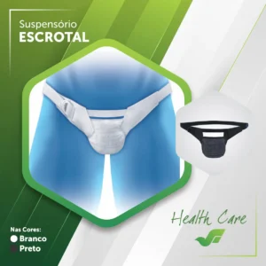 SUSPENSÓRIO ESCROTAL PRETO TAMANHO M - FAMARA