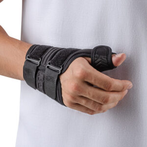 TALA PARA POLEGAR LEAN DIREITA  PRETA TAMANHO P  - HIDROLIGHT