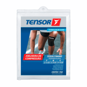 TORNOZELEIRA DE COMPRESSÃO TAMANHO G COR PRETA - TENSOR