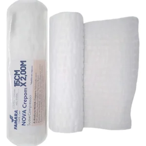 ATADURA NOVA CREPROM  15cm x 2,00m ÚLCERAS - FAMARA