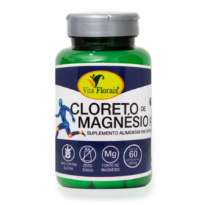 CLORETO DE MAGNÉSIO PA  60 CÁPSULAS -  VITA FLORAIS