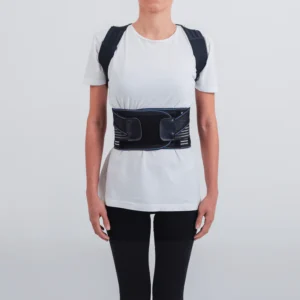 CORRETOR POSTURAL PRETO TAMANHO  GG CIRCURFERÊNCIA CINTURA 106 A 120CM - TOVCARE