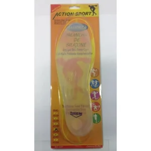 PALMILHA SILICONE CALCANEO AZUL ACTION SPORT 35/36  - ORTHO PAUHE