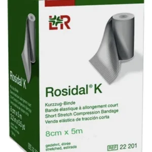 FAIXA  ROSIDAL  K (8CM X 5M) CURTA - LR