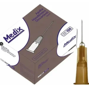 AGULHA HIPODÉRMICA   26G (13 x 0,45mm)  UNIDADE -  MEDIX