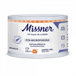 FITA MICROPOROSA 2,5CM X 10M - MISSNER