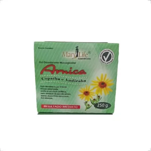 GEL DESODORANTE MASSAGEADOR ARNICA  COPAÍBA E ADIROBA  250G - MARY  LIFE