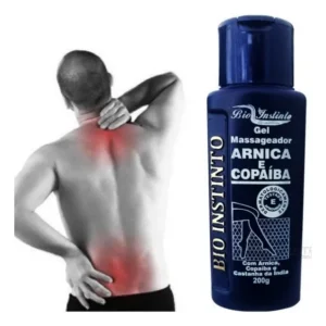 GEL  DESODORANTE MASSAGEADOR  ARNICA E COPAÍBA 200G -  BIO INSTINTO